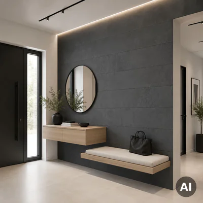 Panele ścienne Stone Anthracite, 3021809