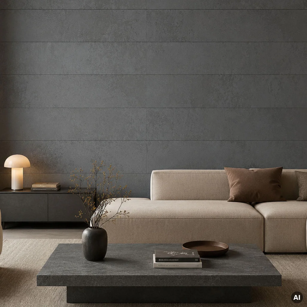 Panele ścienne Stone Anthracite, 3021809, Kerradeco Stone Line, Kerradeco, VOX