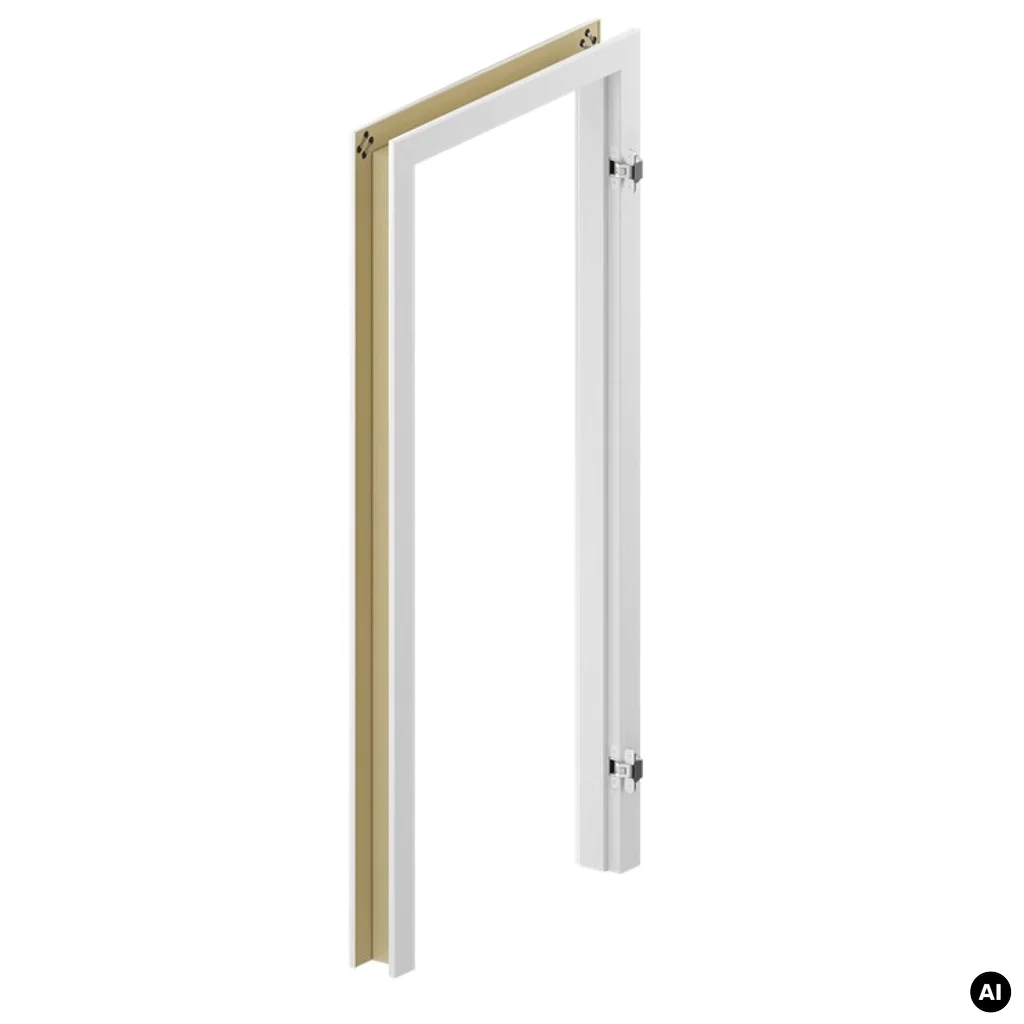 Ościeżnica Wodoodporna Hydro Protect Elegance regulowana B-C 95-135 Lewa 80 Bezprzylgowa, OPAC6B0L08UBI0ANU8C000, Ościeżnica, Ościeżnica HYDRO PROTECT, PORTA