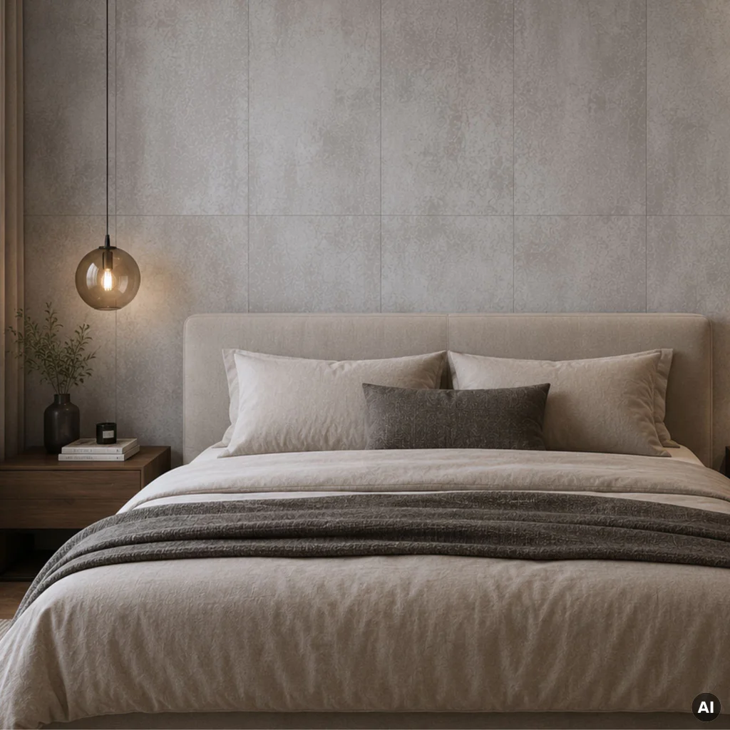 Panele ścienne Smoky Concrete, 6071455OP, Idevo SPC, Idevo, VOX