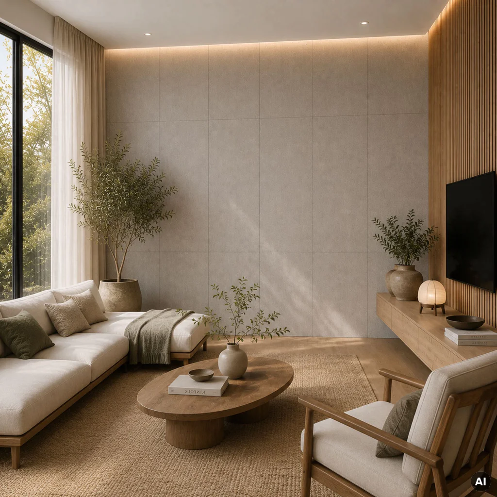 Panele ścienne Mineral Light Grey, 6071460OP, Idevo SPC, Idevo, VOX