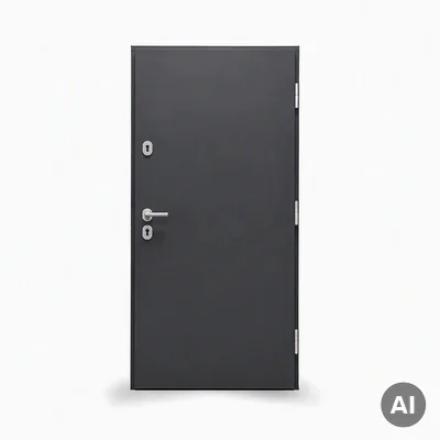 Drzwi zewnętrzne z ościeżnicą Gerda Select Prawe 90 Antracyt piaskowany , 5902203391259