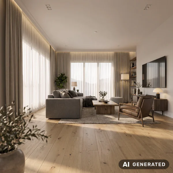 Podłoga drewniana Dąb Transparent Espressivo Naturalny 14 
