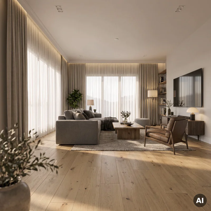 Podłoga drewniana Dąb Transparent Espressivo Naturalny 14 