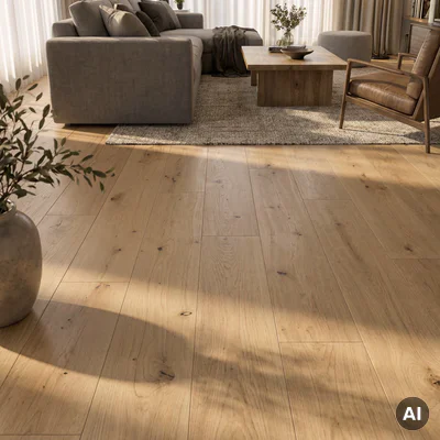 Podłoga drewniana Dąb Transparent Espressivo Naturalny 14 mm, 10143940