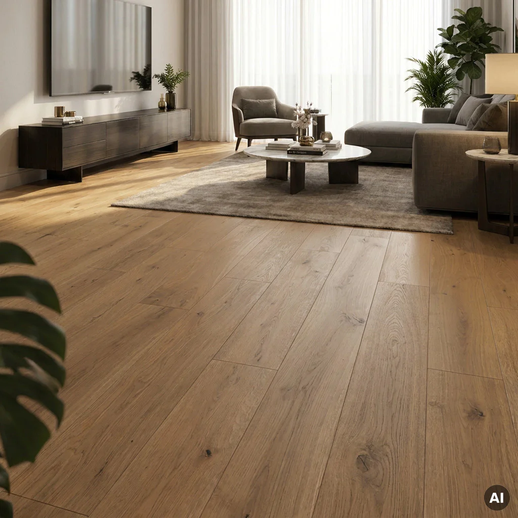 Podłoga drewniana Empire OSA 190-1008 Naturalny 14 mm, Podłoga drewniana, Teriso Wood, Lamett