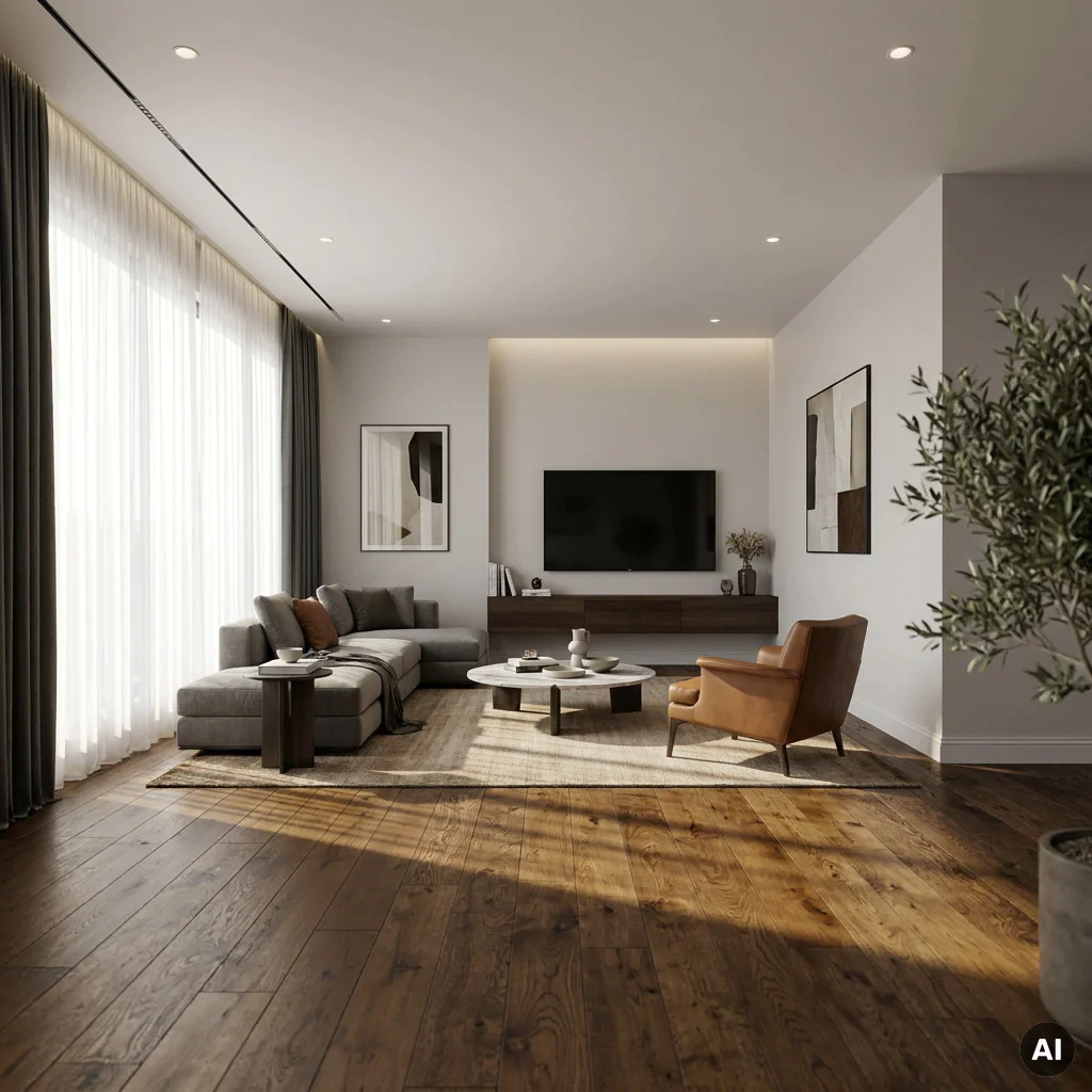 Podłoga drewniana Heritage OSA 190-1009 Ciemny 14 mm, Podłoga drewniana, Teriso Wood, Lamett