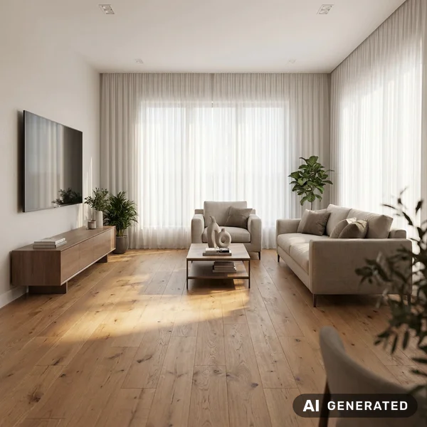 Podłoga drewniana Natural OSA 190-110 Naturalny 14 mm - 5