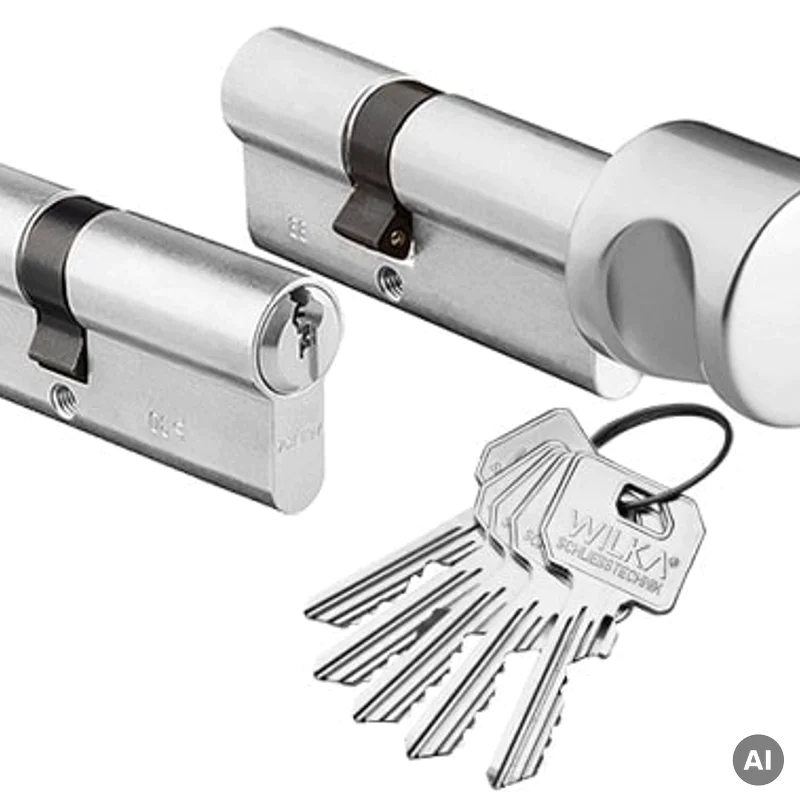 Komplet wkładek Wilka Klasa 6/B 30/40+G40/30 Nikiel VDS, 23