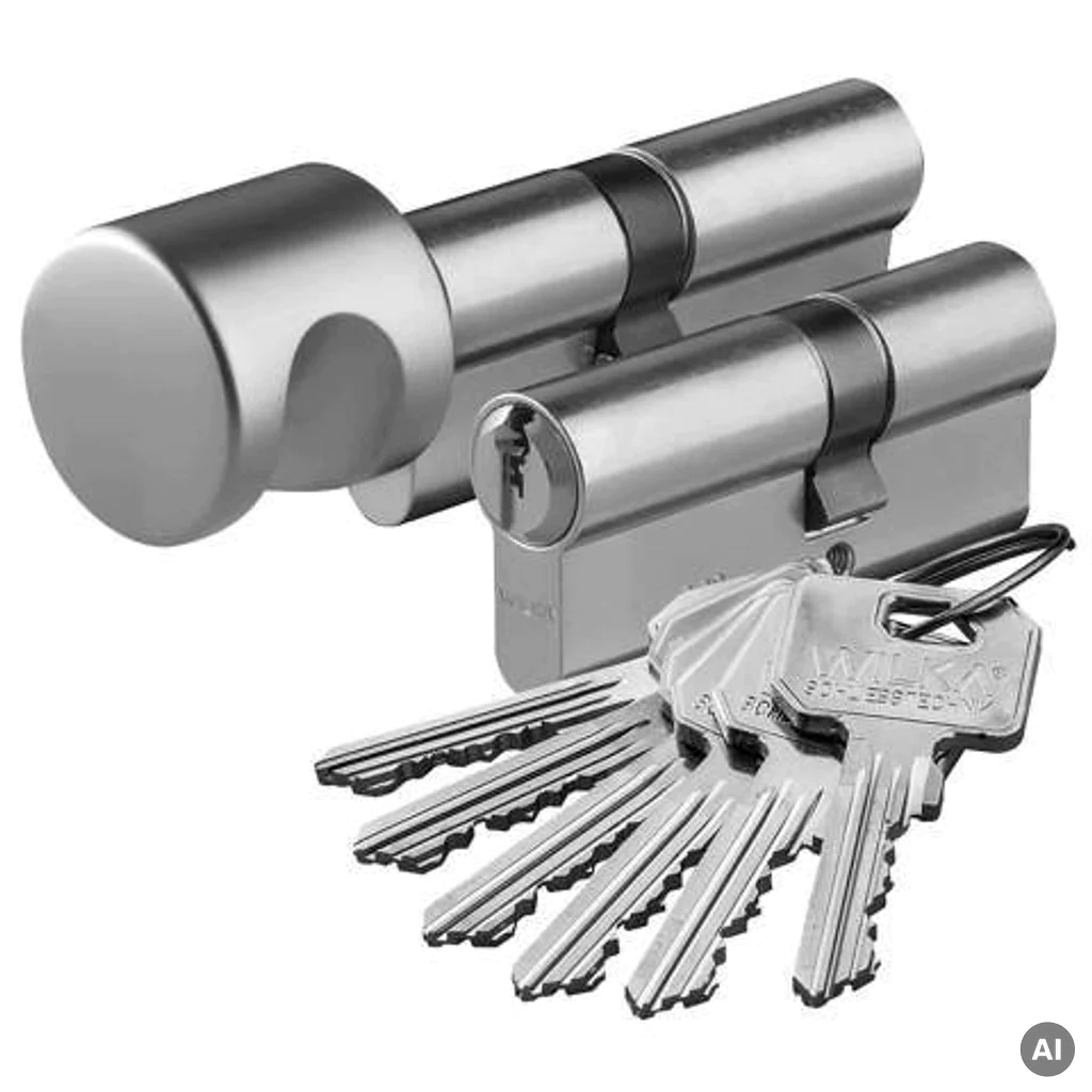 Komplet wkładek Wilka Klasa 6/B 30/40+G30/40 Nikiel VDS, 23-0024, Wkładki, VDS