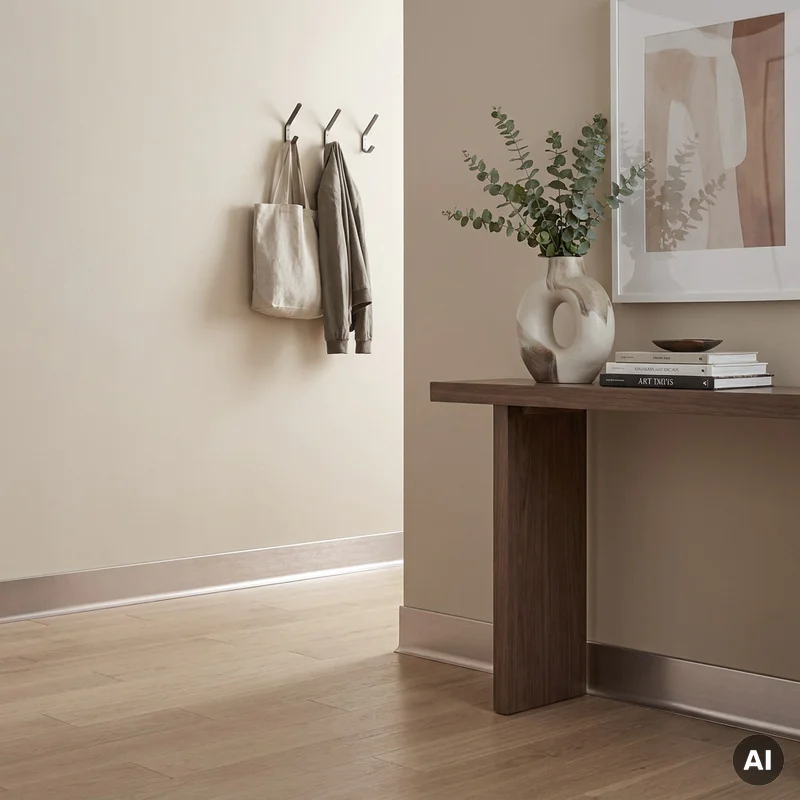 Listwa przypodłogowa Creativa Stal szczotkowana Inox EC43S