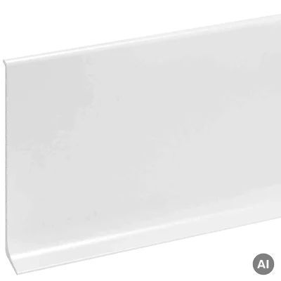 Listwa przypodłogowa Cezar Biała RAL 9003 59mm, LP59-RAL9003