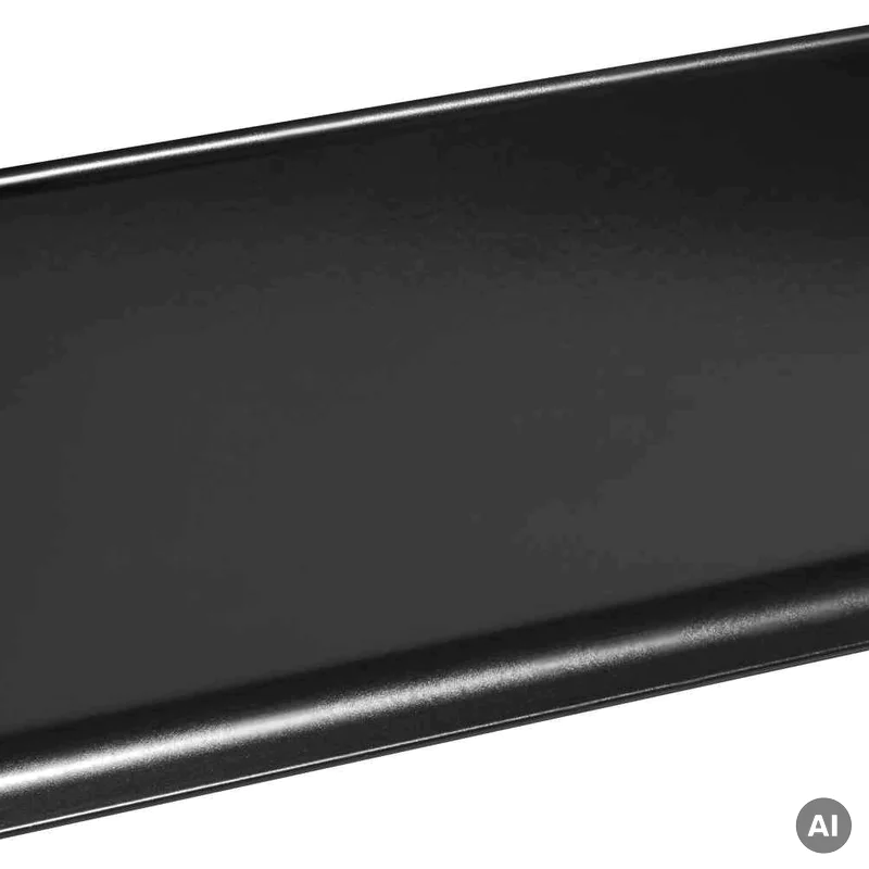Listwa przypodłogowa Cezar Czarna RAL9005 59mm, LP59-RAL900