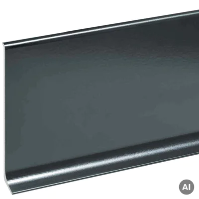 Listwa przypodłogowa Creativa Ciemny Grafit  RAL7021 80mm, LP80-RAL7021