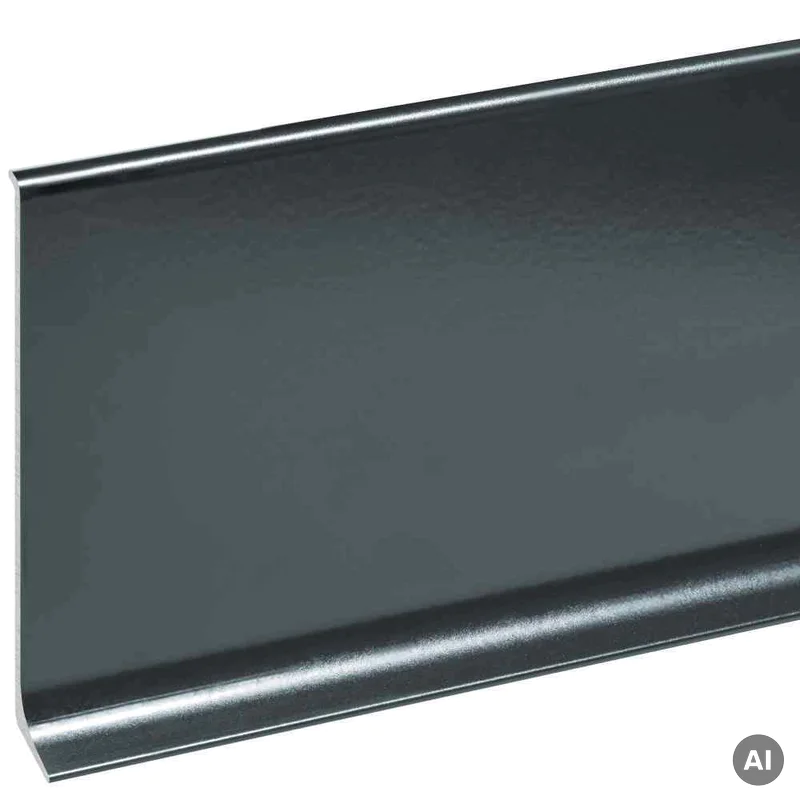 Listwa przypodłogowa Creativa Ciemny Grafit  RAL7021 80mm, 