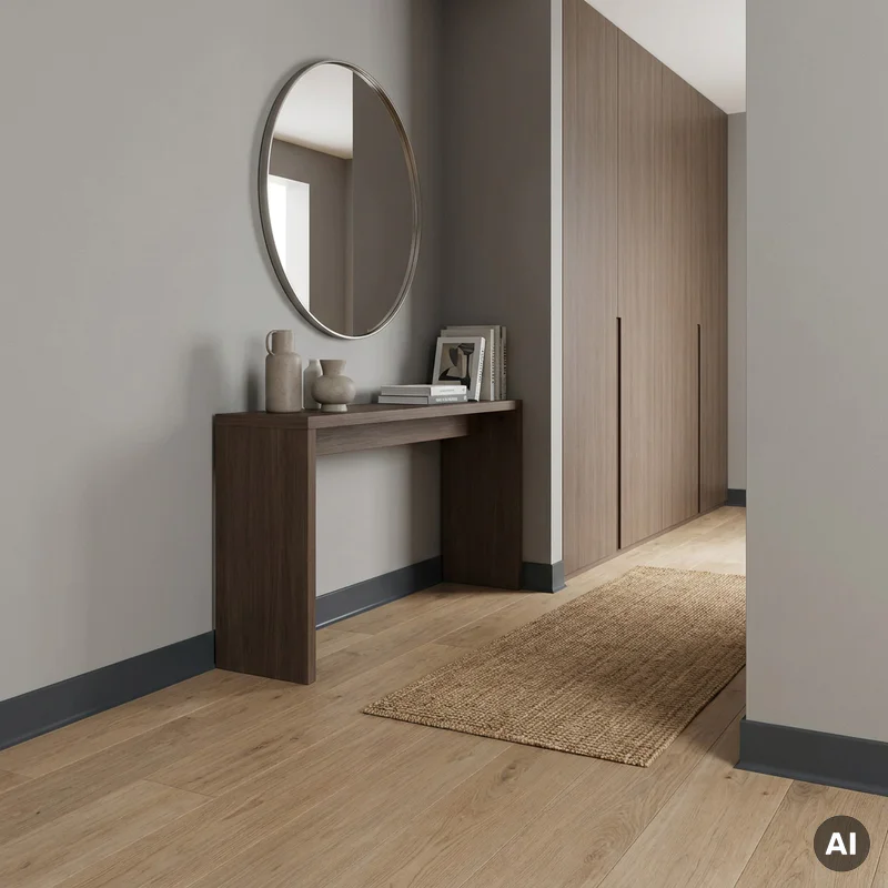 Listwa przypodłogowa Creativa Ciemny Grafit RAL7021 80mm,