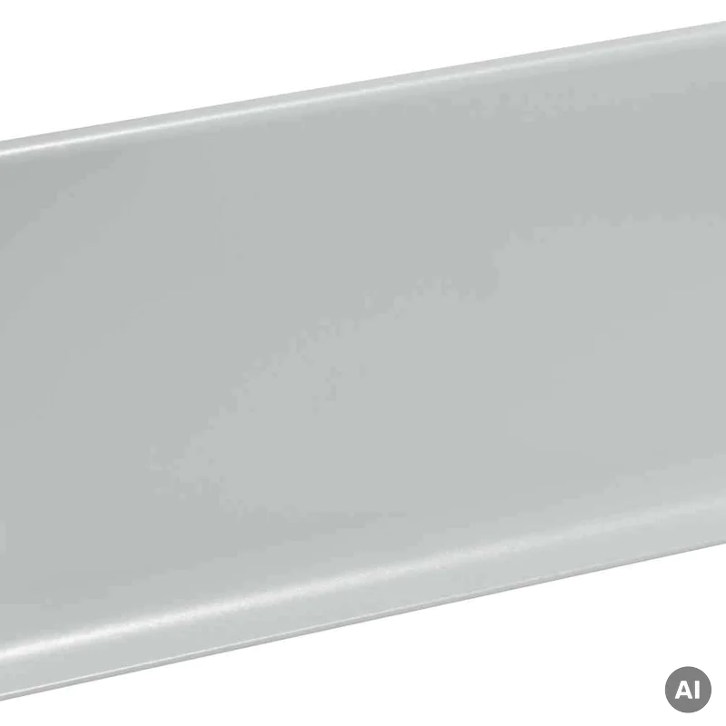 Listwa przypodłogowa Creativa Jasny Szary RAL7035 80mm, LP8