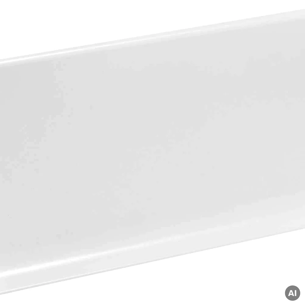 Listwa przypodłogowa Cezar Biała RAL9003 80mm, LP80-RAL9003, Listwy przypodłogowe, Cezar, Creativa