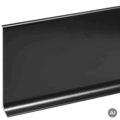 Listwa przypodłogowa Creativa Czarna RAL9005 80mm, LP80-RAL9005