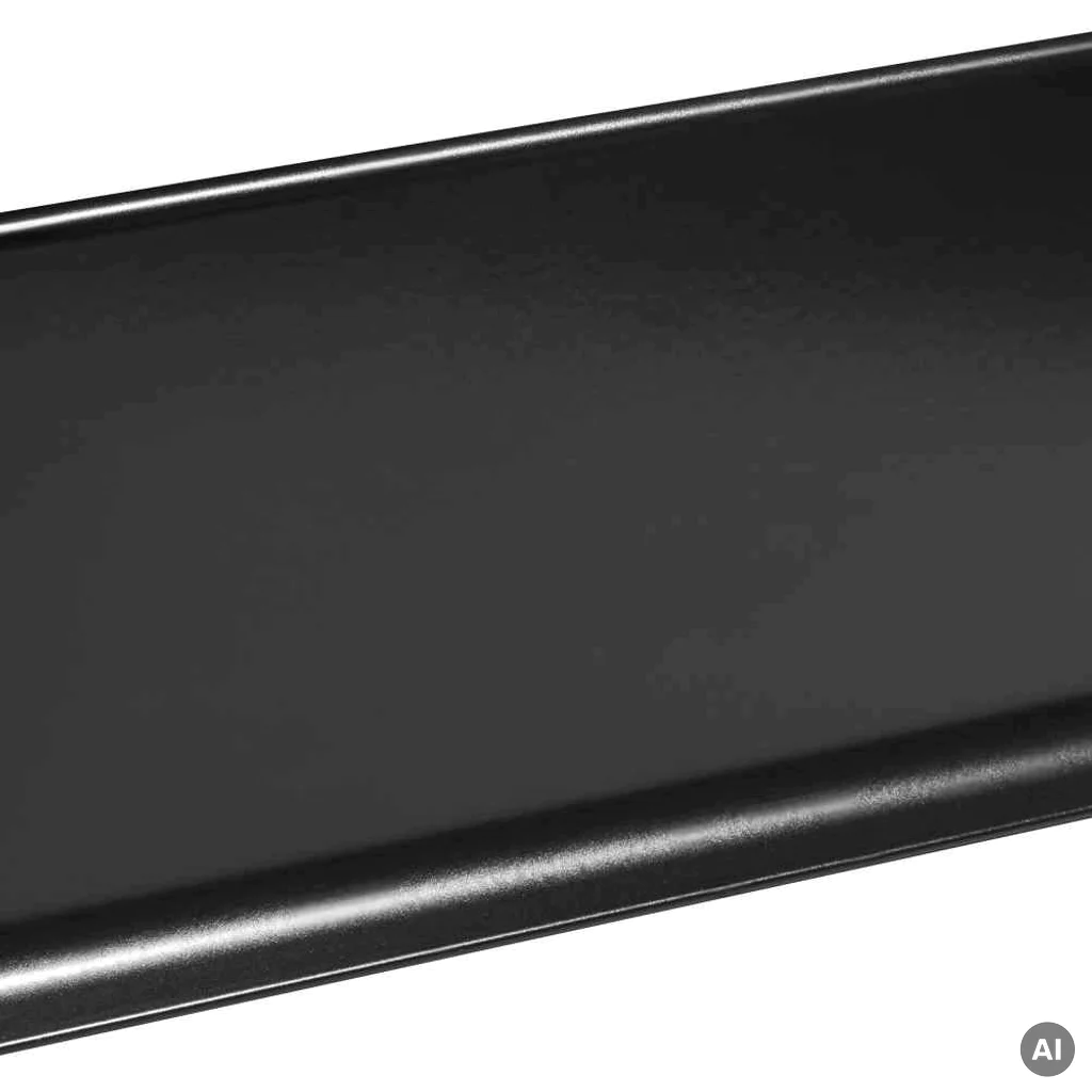 Listwa przypodłogowa Cezar Czarna RAL9005 80mm, LP80-RAL9005, Listwy przypodłogowe, Cezar, Creativa