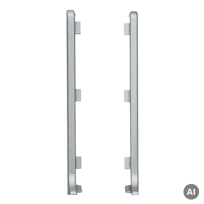 Zakończenie Creativa Lewe+Prawe Stal szczotkowana Inox EC43S 59mm, ZLP59-EC43S