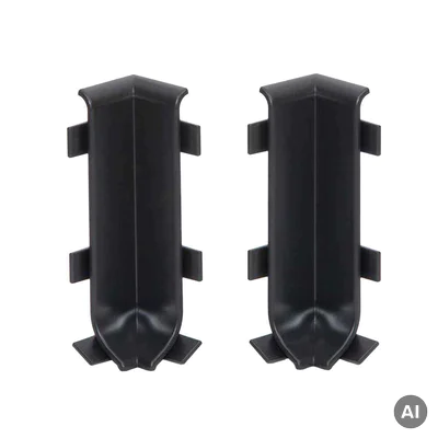 Narożnik wewnętrzny Creativa Ciemny Grafit RAL7021 80mm, NW80-7021