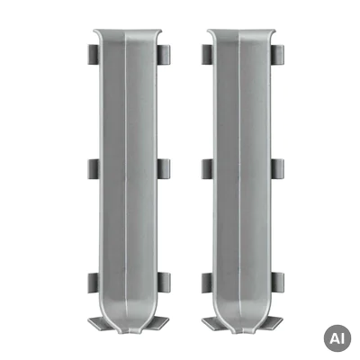 Narożnik wewnętrzny Creativa Stal szczotkowana Inox EC43S 100mm, NW100-EC43S