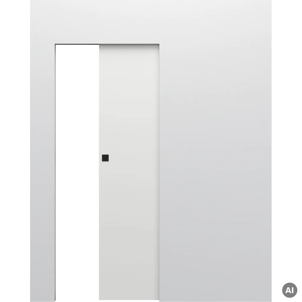 Drzwi PORTA HIDE 1.1 do systemu przesuwnego 70, SPA1110S07LBP0CS00H000, Drzwi wewnętrzne, System przesuwny, PORTA