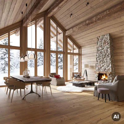 Podłoga drewniana Natural BAK 190 CL-110 Naturalny 14 mm