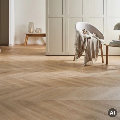 Panele winylowe ze zintegrowanym podkładem Dąb Olmedo Jasny 6 mm Klasa 33, 6077616