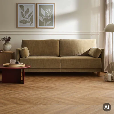 Panele winylowe ze zintegrowanym Dąb Arles Ciemny 6 mm Klasa 33, 6077617
