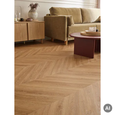 Panele winylowe ze zintegrowanym Dąb Arles Ciemny 6 mm Klasa 33, 6077617