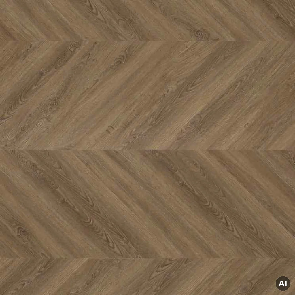 Panele winylowe ze zintegrowanym podkładem Dąb Sestri Ciemny 6 mm Klasa 33, 6077613, Panele winylowe, Vintra, VOX