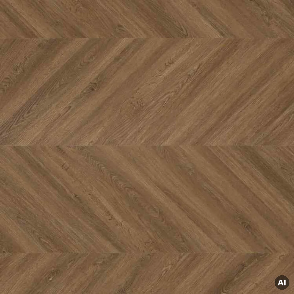 Panele winylowe ze zintegrowanym podkładem Dąb Calvi Ciemny 6 mm Klasa 33, 6077614, Panele winylowe, Vintra, VOX
