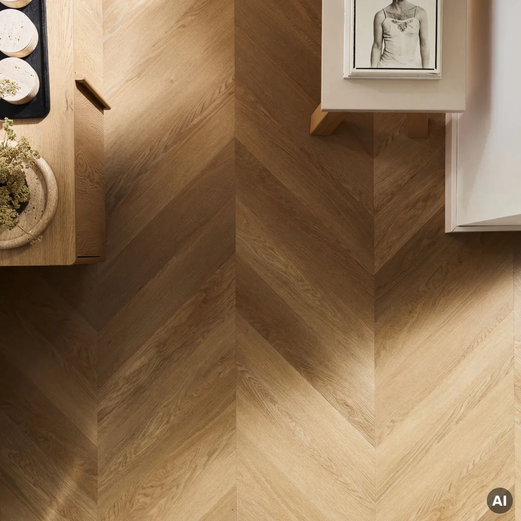 Panele winylowe ze zintegrowanym podkładem Dąb Nimes Naturalny 6 mm Klasa 33, 6077618, Panele winylowe, Vintra, VOX