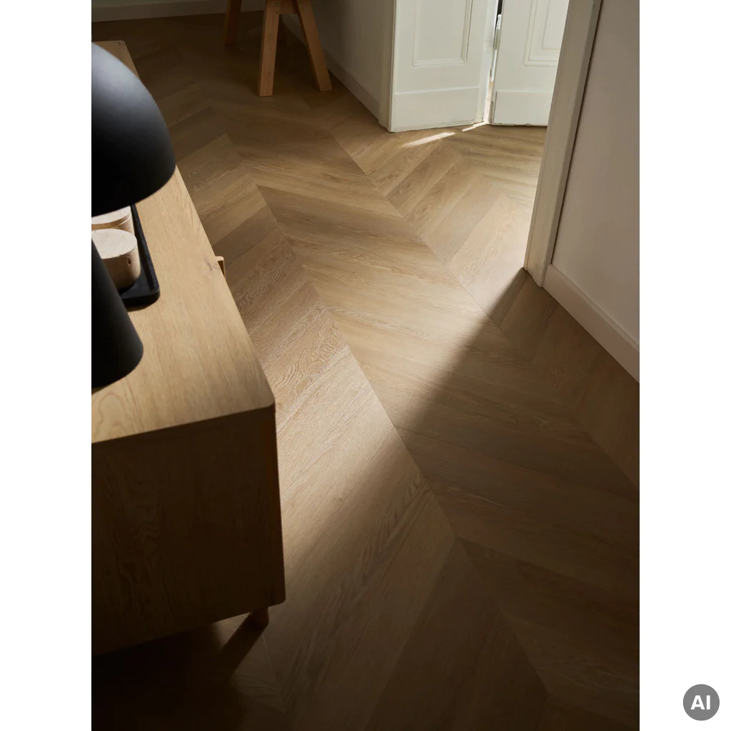 Panele winylowe ze zintegrowanym podkładem Dąb Nimes Naturalny 6 mm Klasa 33, 6077618, Panele winylowe, Vintra, VOX