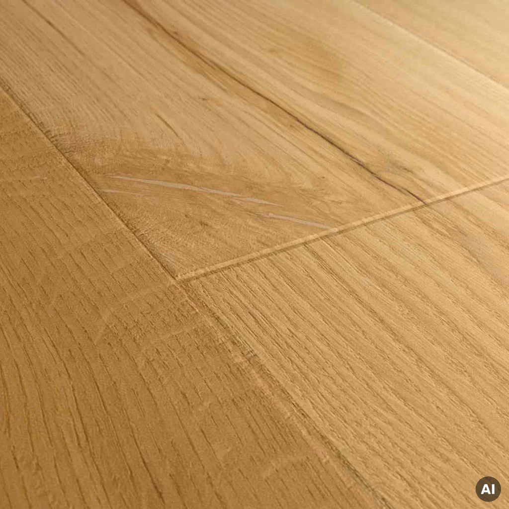 Panele winylowe ze zintegrowanym podkładem Dąb bursztynowy szczytowy AVLPBU41257 Naturalny 7.5 mm Klasa 33, Panele winylowe, Aluna, Quick-Step