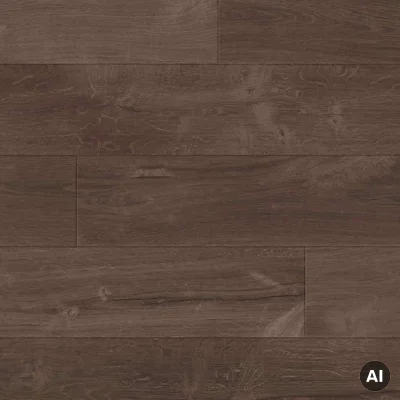Panele winylowe ze zintegrowanym podkładem Dąb ciemny szczytowy AVLPBU41258 Ciemny 7.5 mm Klasa 33