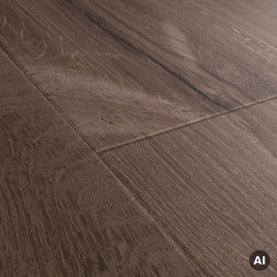 Panele winylowe ze zintegrowanym podkładem Dąb ciemny szczytowy AVLPBU41258 Ciemny 7.5 mm Klasa 33