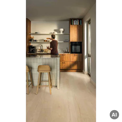 Panele winylowe ze zintegrowanym podkładem Dąb postarzany AVMPBU41260 szczytowy  Naturalny 7.5 mm Klasa 33