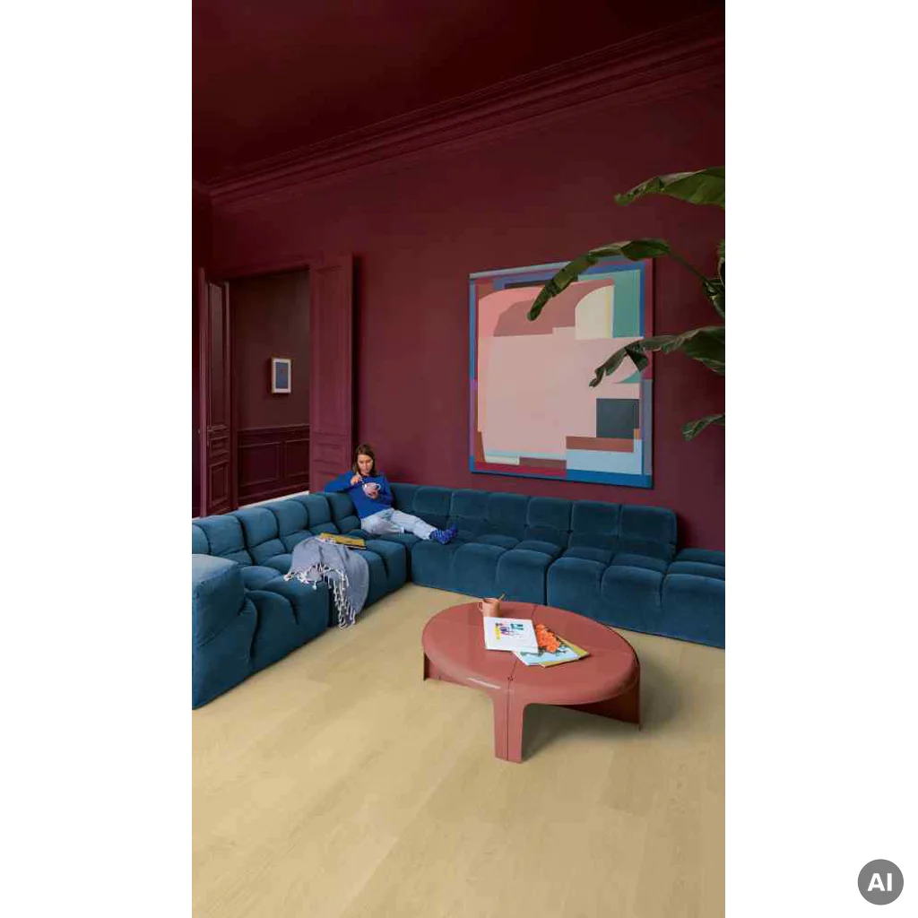 Panele winylowe Dąb dolinowy naturalny jasny AVMPBU41261 Jasny 7.5 mm Klasa 33, Panele winylowe, Alira, Quick-Step