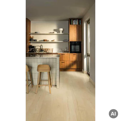Panele winylowe ze zintegrowanym podkładem Dąb bielony szczytowy AVMPBU41262 Naturalny 7.5 mm Klasa 33