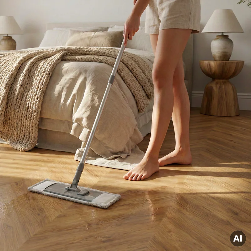 Panele winylowe Jodła Chevron Dąb Fjellby Ciemny 4.5 mm Kl