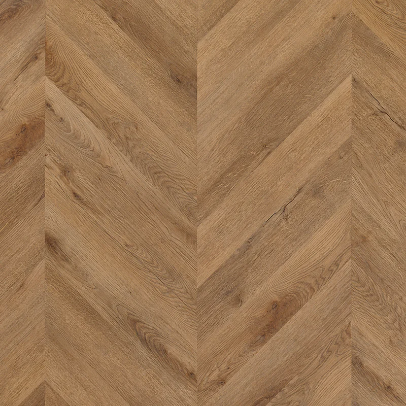 Panele winylowe Jodła Chevron Dąb Bergvann Ciemny 4.5 mm K