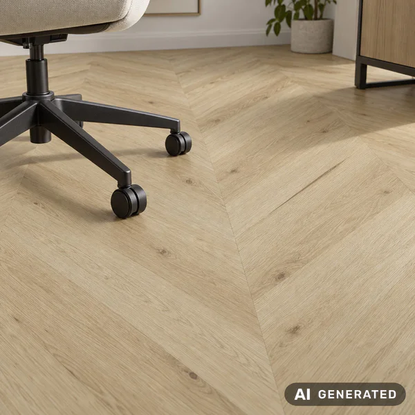 Panele winylowe Jodła Chevron Dąb Norrvik Naturalny 4.5 mm
