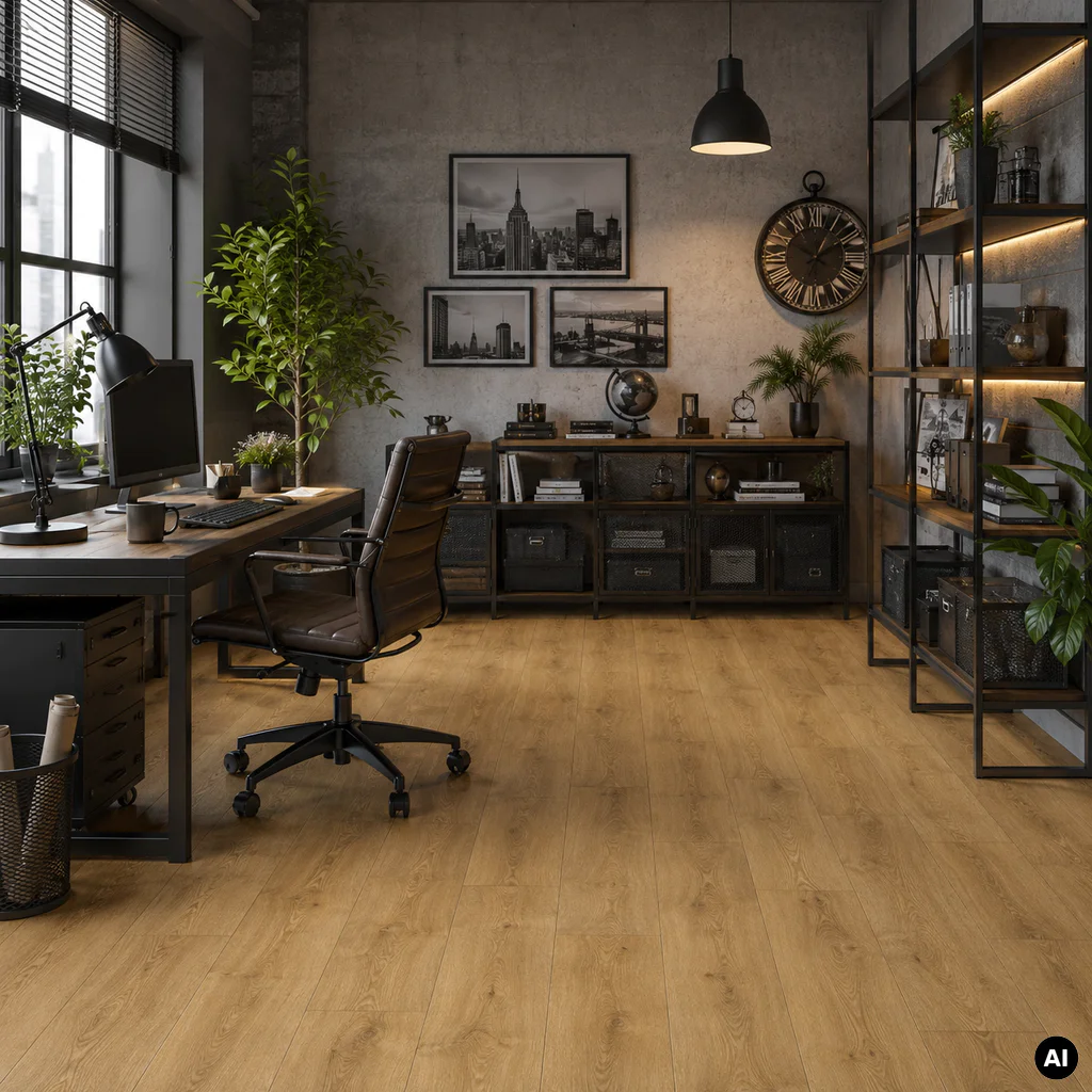 Panele Podłogowe Dąb Pustynny Naturalny Ciepły MJ3551 AC4 9.5 mm, Panele podłogowe, Majestic, Quick-Step Unilin