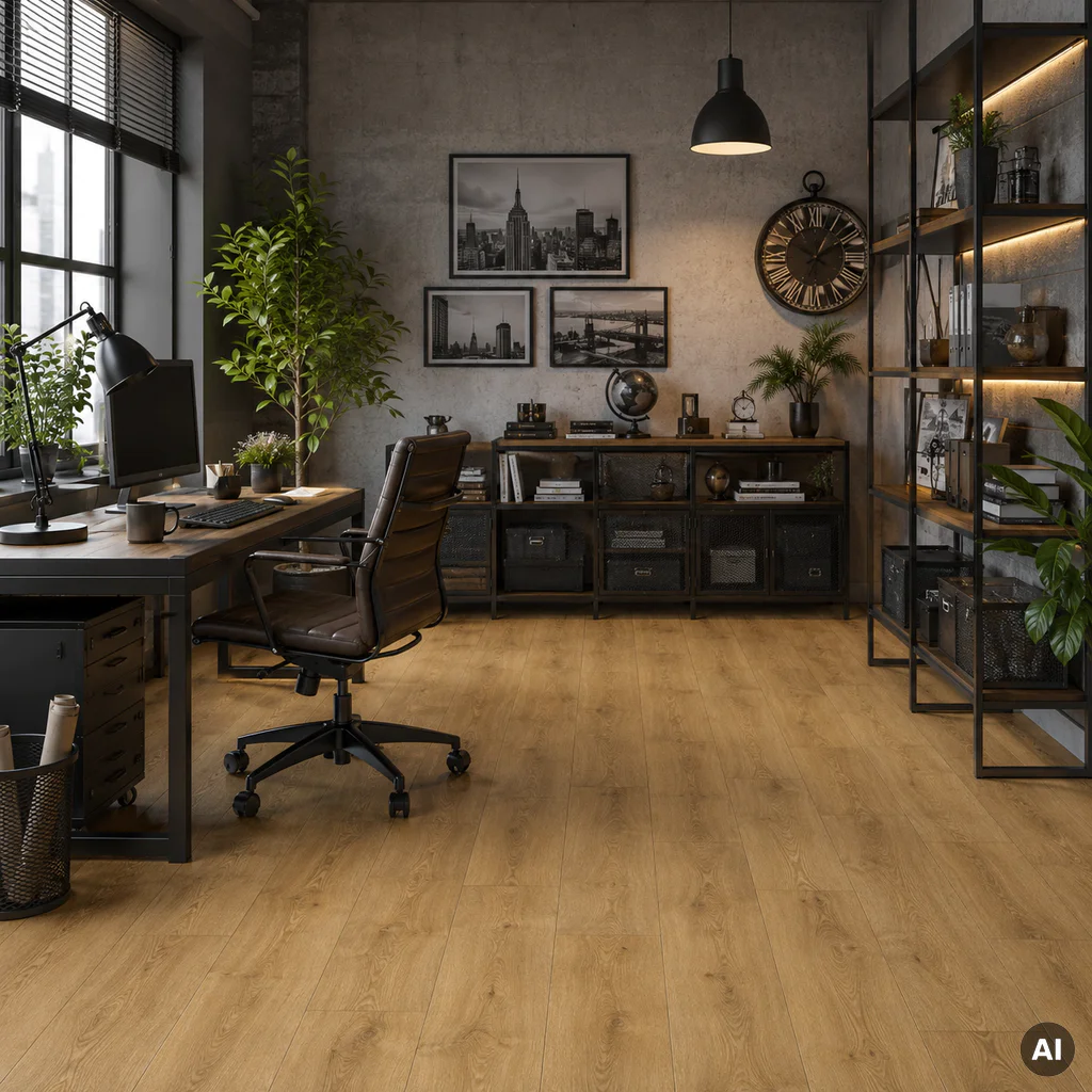 Panele Podłogowe Dąb Pustynny Naturalny Ciepły MJ3551 AC4 9.5 mm, Panele podłogowe, Majestic, Quick-Step