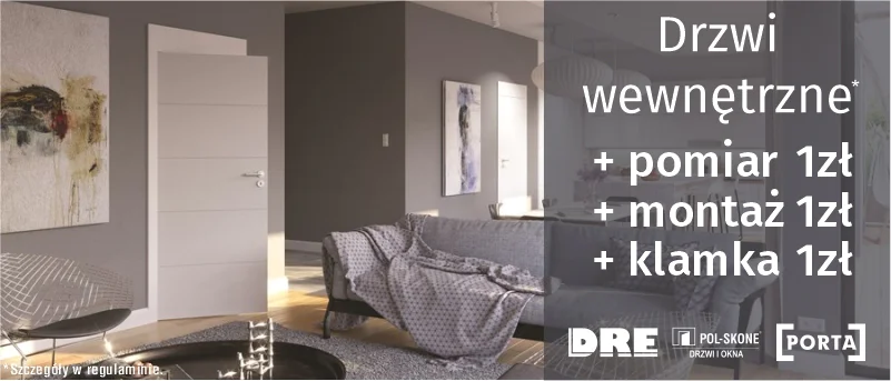 Super oferta na drzwi Premium +pomiar 1zł +montaż 1zł +kl