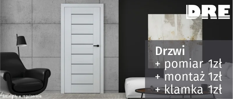 Super oferta drzwi DRE Premium | Reva | Auri +pomiar 1zł +montaż 1zł +klamka 1zł. Szczegóły w regulaminie. Super oferta drzwi DRE Premium | Reva | Auri +pomiar 1zł +