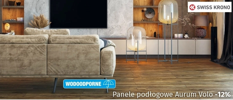 Wodoodporne panele podłogowe Aurum Volo -12%